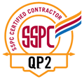 Logo stating SSPC Certified Contractor