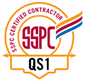 Logo stating SSPC Certified Contractor